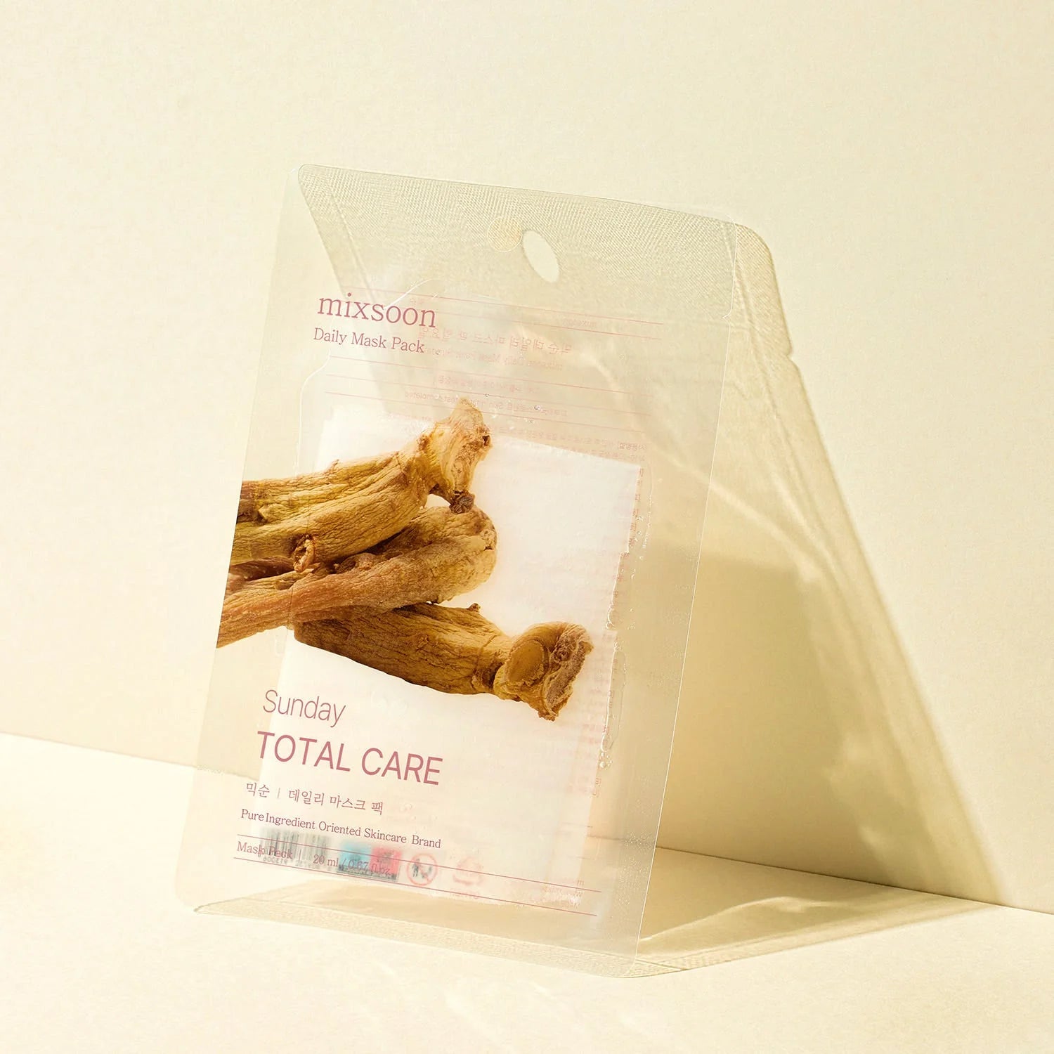 MIXSOON Daily Mask Pack Sunday – Total Care, 20ml