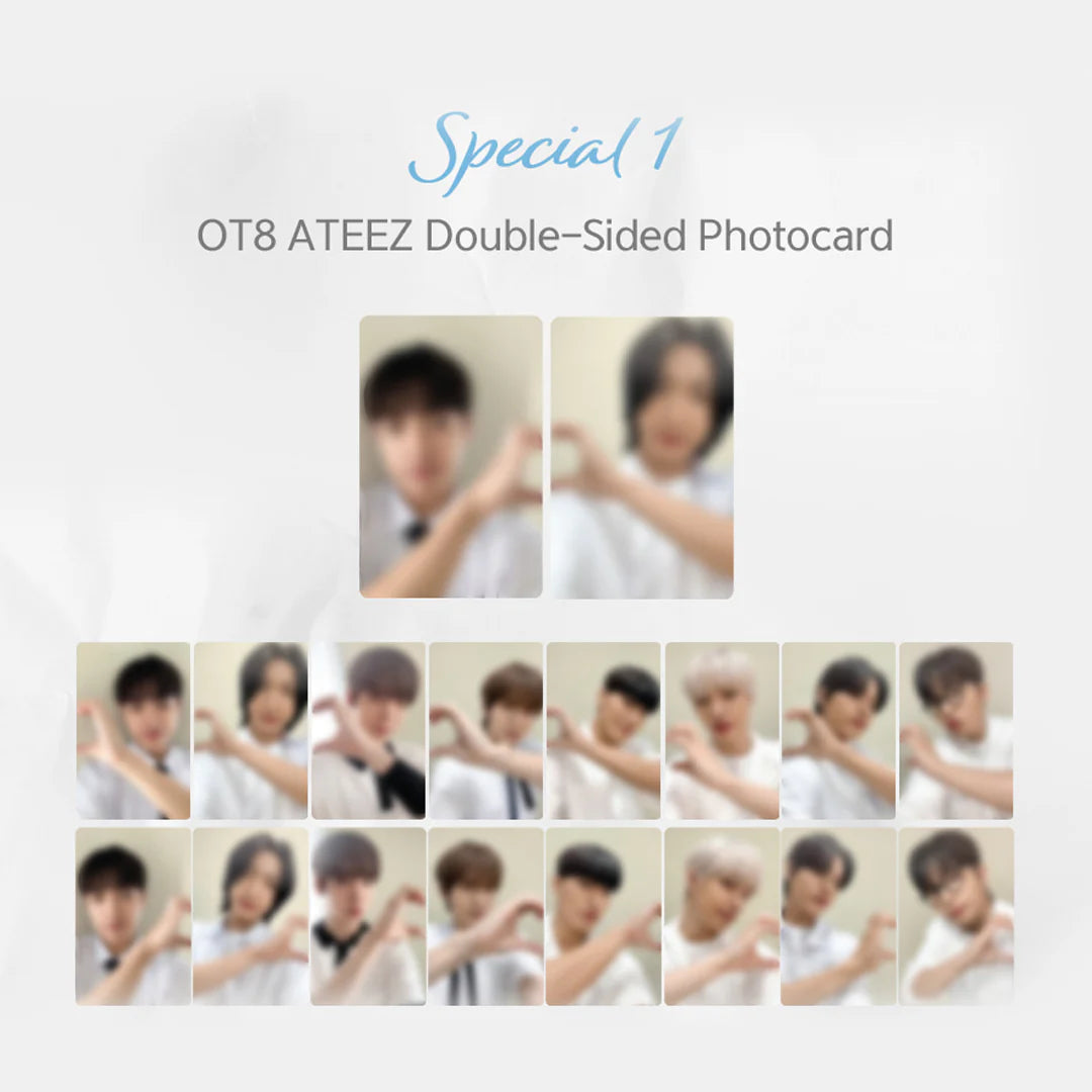 NACIFIC x ATEEZ Dear Youth Set, 5 pezzi + Photocard