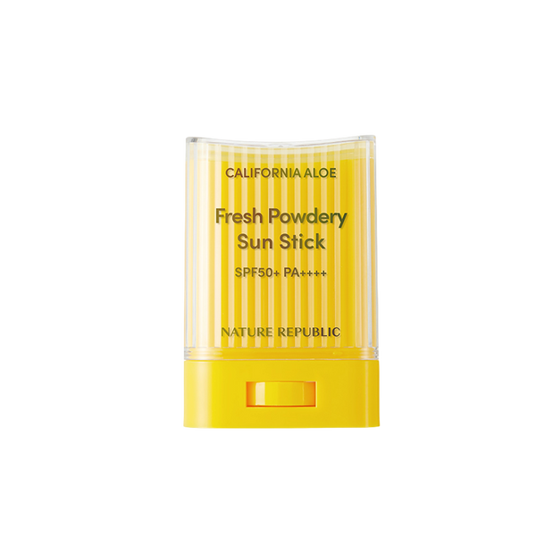 Nature Republic California Aloe Fresh Powdery Sun Stick SPF50+ PA++++, 24g