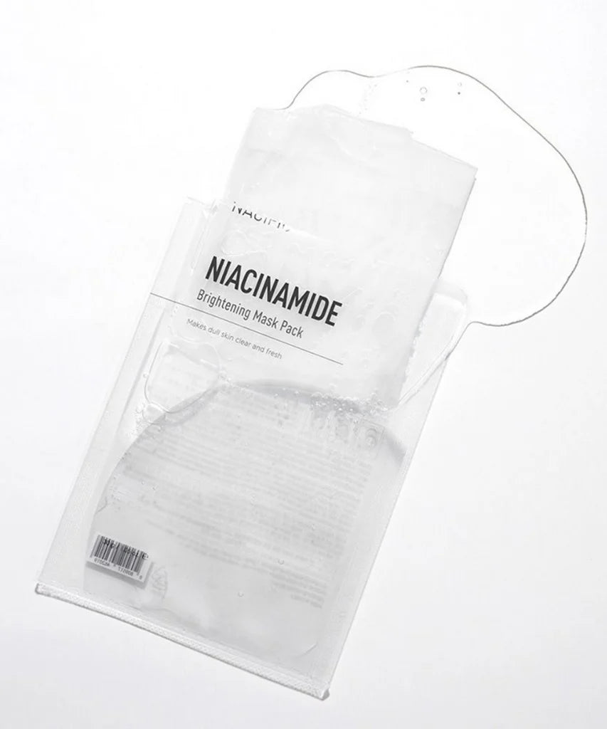 NACIFIC Niacinamide Brightening Mask Pack, 10 pezzi da 30g