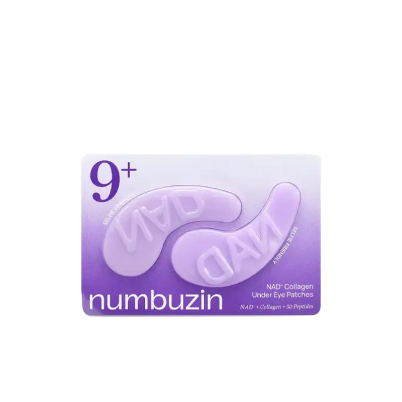 Numbuzin No.9 NAD+ Collagen Under Eye Patches, 5 paia