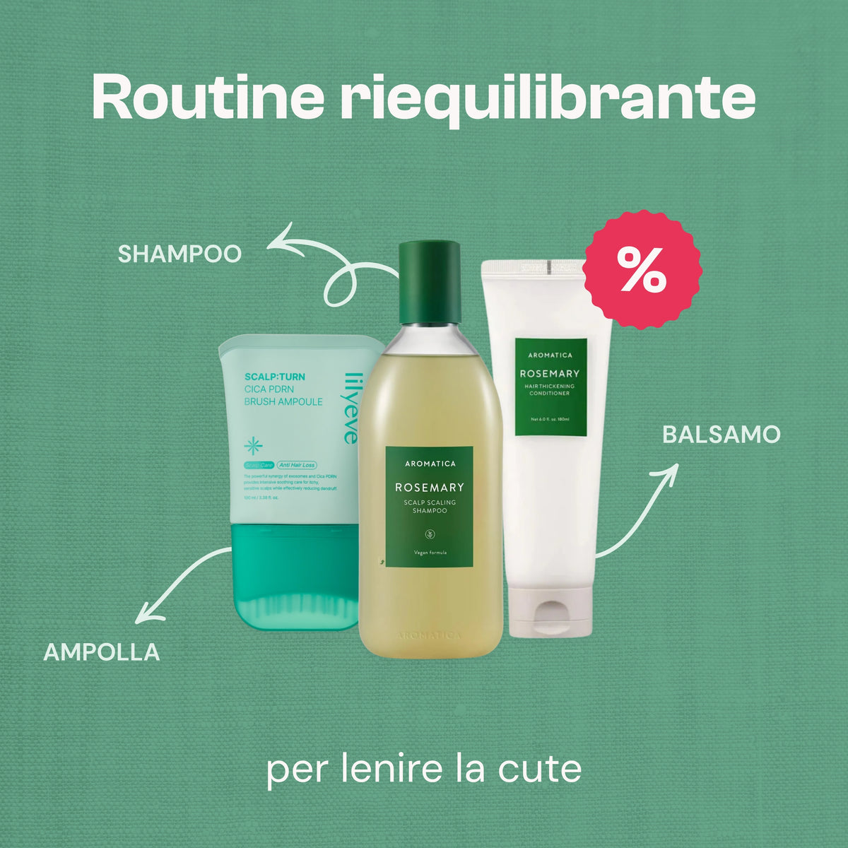 Routine Capelli Riequilibrante, 3 prodotti