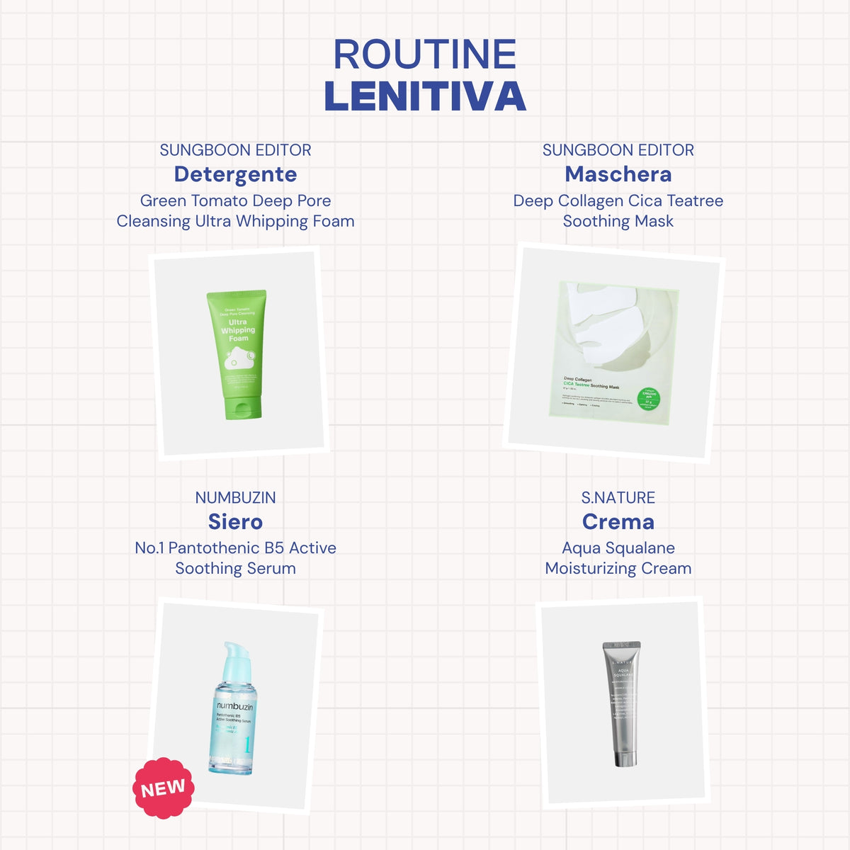 Routine Lenitiva Back to School, 4 pezzi