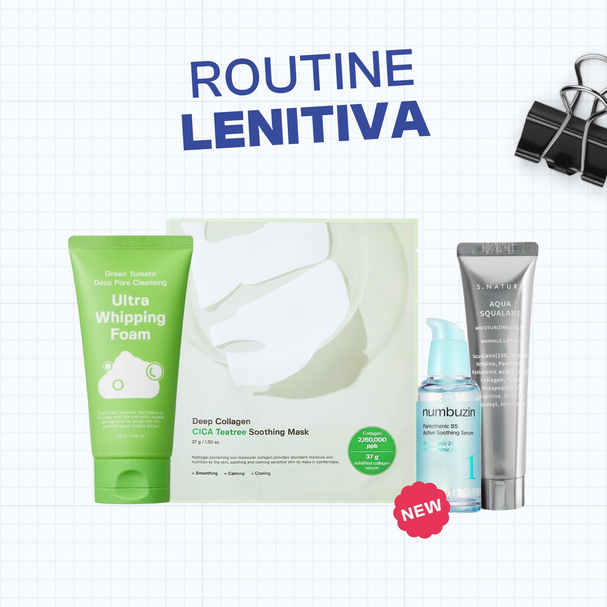 Routine Lenitiva Back to School, 4 pezzi