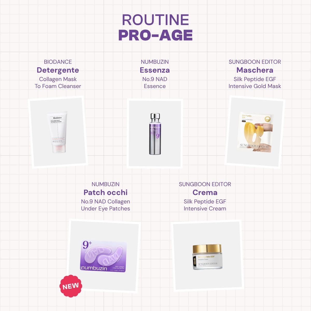 Routine Pro-Age Back to School, 5 pezzi