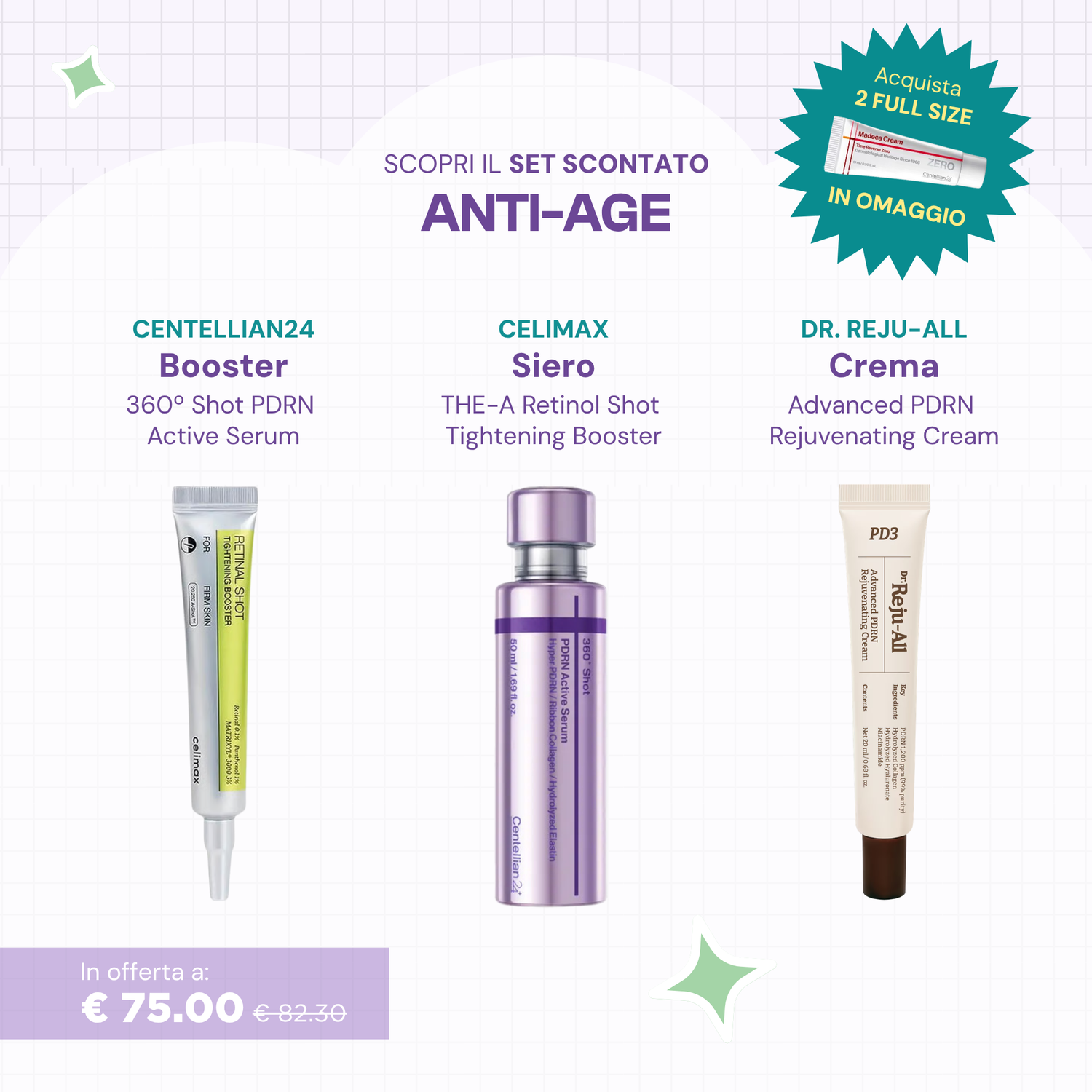 Bundle K-Pharma Anti-Age, 3 pezzi