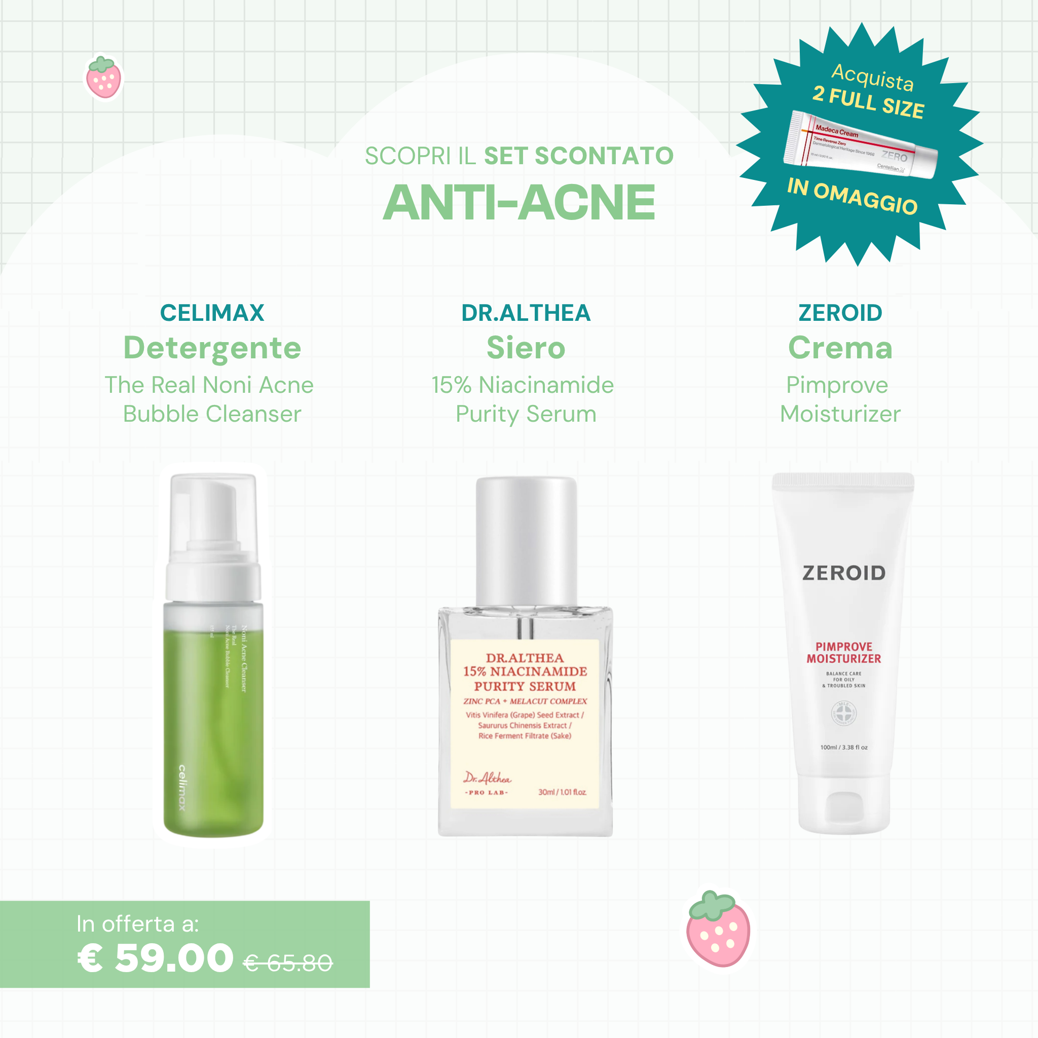 Bundle K-Pharma Acne, 3 pezzi