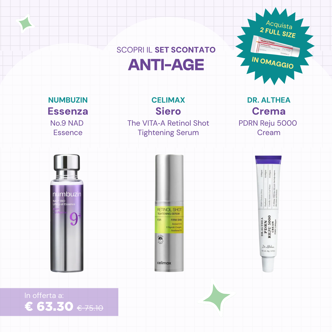 Bundle K-Pharma Anti-Age, 3 pezzi