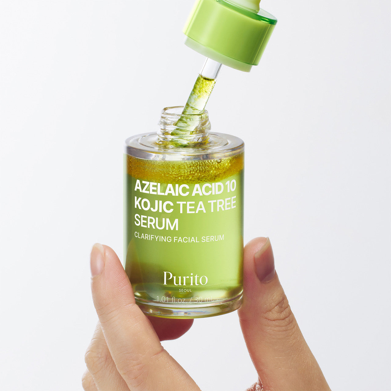 PURITO SEOUL Azelaic Acid 10 Kojic Tea Tree Serum, 30ml