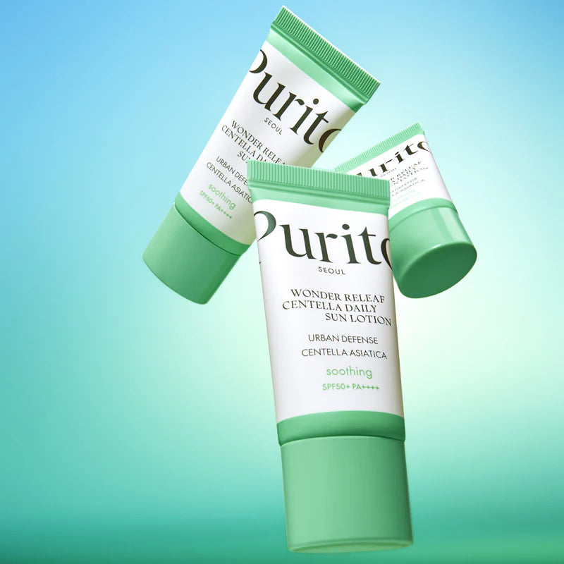 PURITO Wonder Releaf Centella Daily Sun Lotion SPF50+ PA++++, 60ml