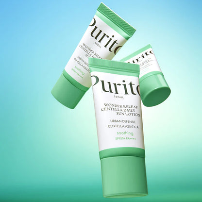 PURITO Wonder Releaf Centella Daily Sun Lotion SPF50+ PA++++, 60ml