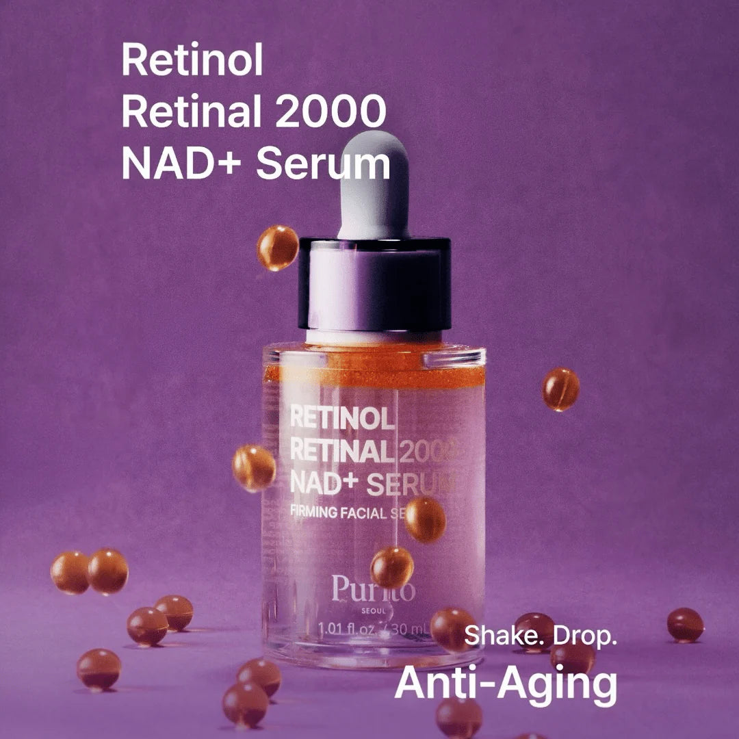 PURITO SEOUL Retinol Retinal 2000 NAD+ Serum, 30ml