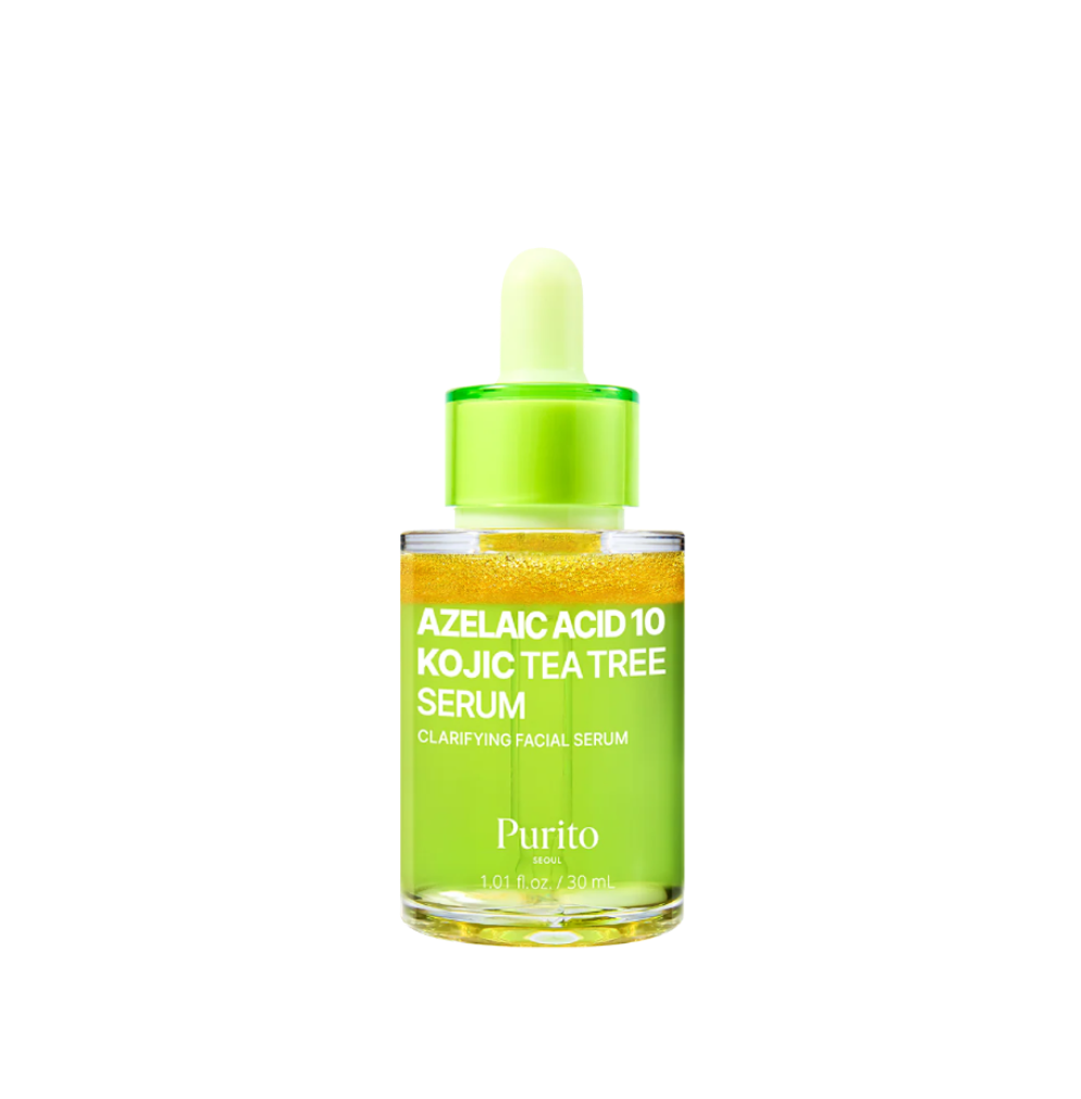 PURITO SEOUL Azelaic Acid 10 Kojic Tea Tree Serum, 30ml