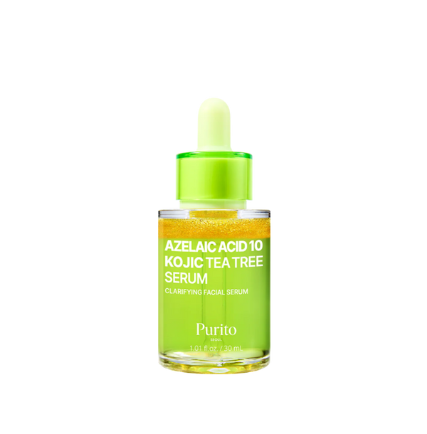 PURITO SEOUL Azelaic Acid 10 Kojic Tea Tree Serum, 30ml