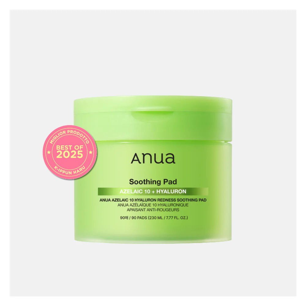 Anua Azelaic 10 Hyaluron Redness Soothing Pad, 90 dischetti