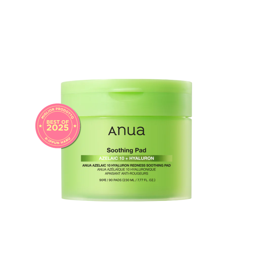 Anua Azelaic 10 Hyaluron Redness Soothing Pad, 90 dischetti