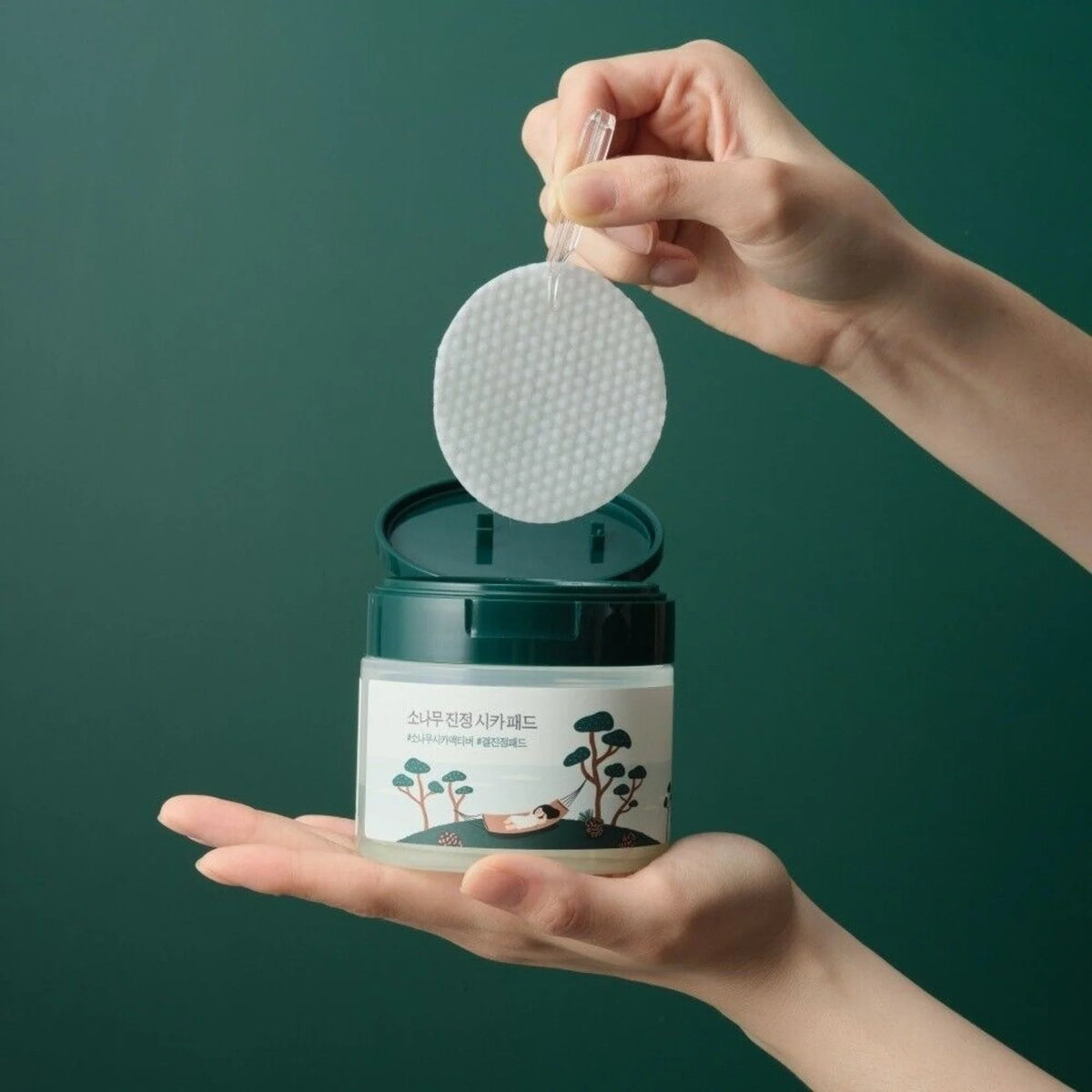 ROUND LAB Pine Calming Cica Toner Pad, 50ea
