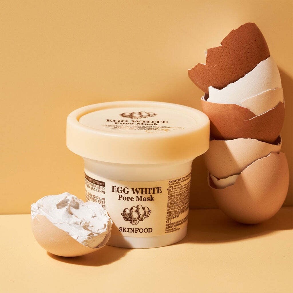 SKINFOOD Egg White Pore Mask, 125g