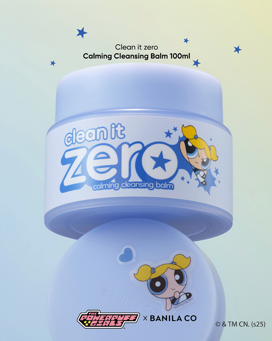 Banila Co Clean it Zero Calming Cleansing Balm, 100ml, Powerpuff Girls