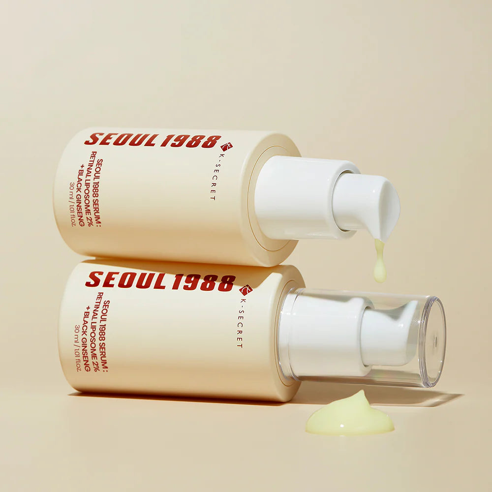 KSECRET SEOUL 1988 Serum: Retinal Liposome 2% + Black Ginseng, 30ml
