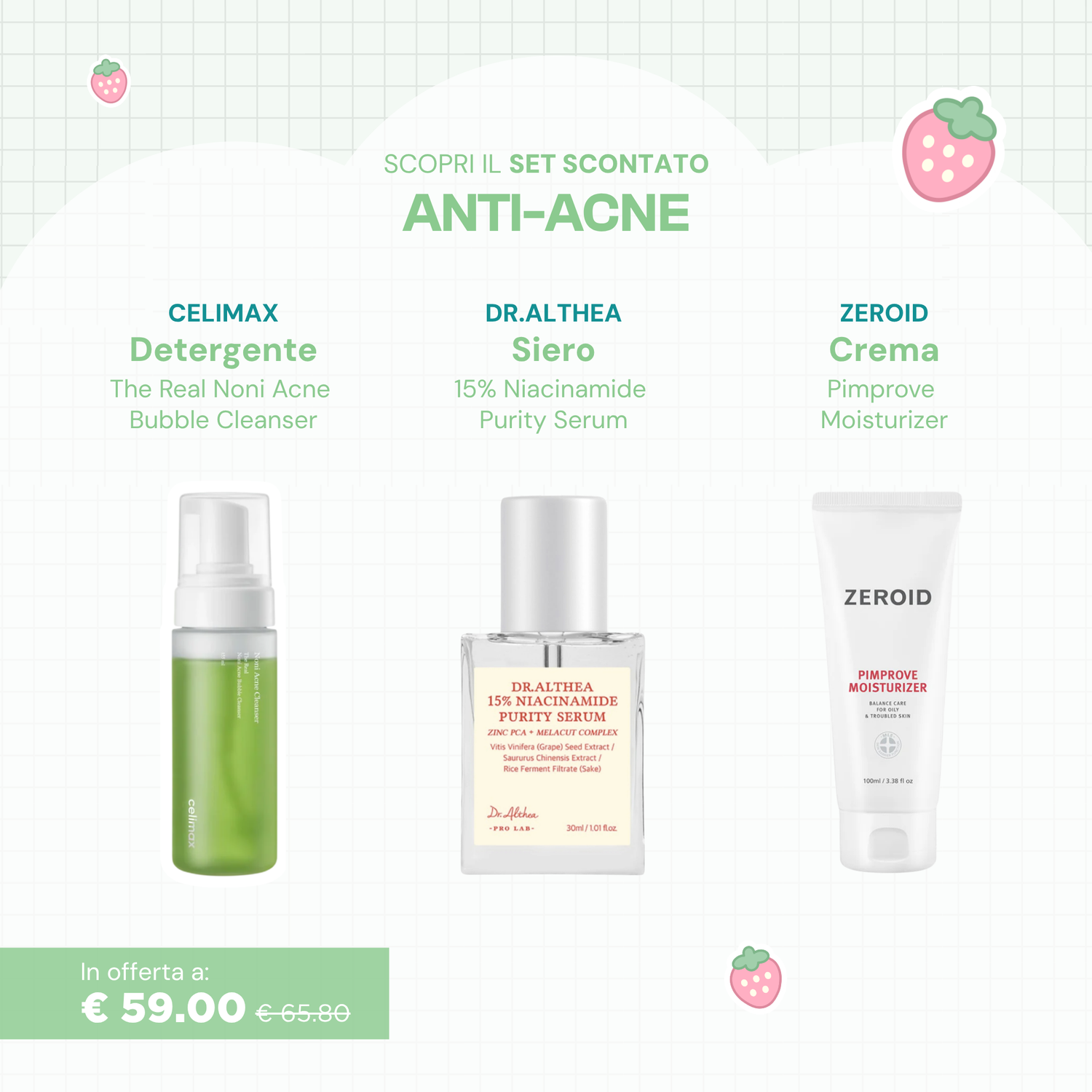 Bundle K-Pharma Acne, 3 pezzi