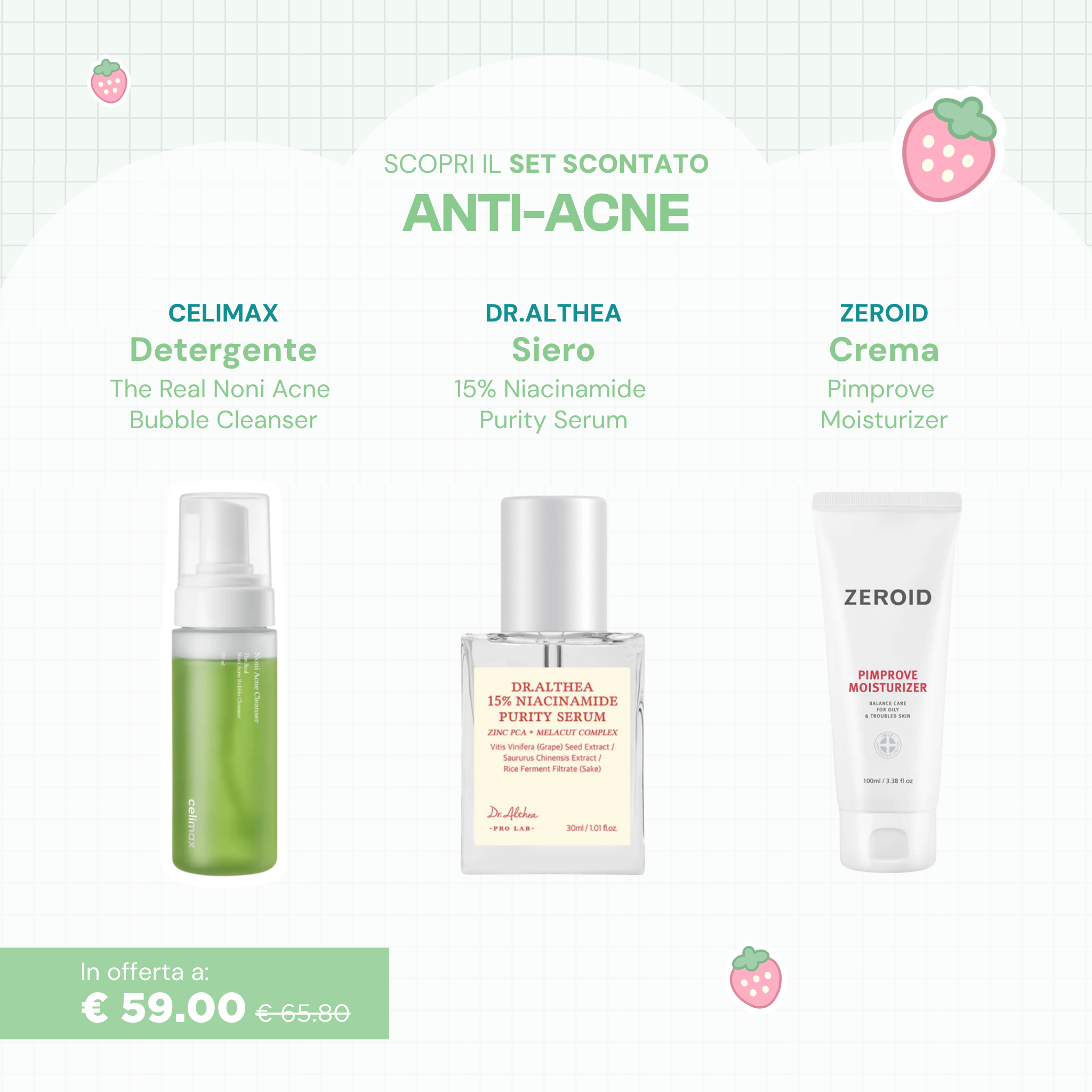Bundle K-Pharma Acne, 3 pezzi