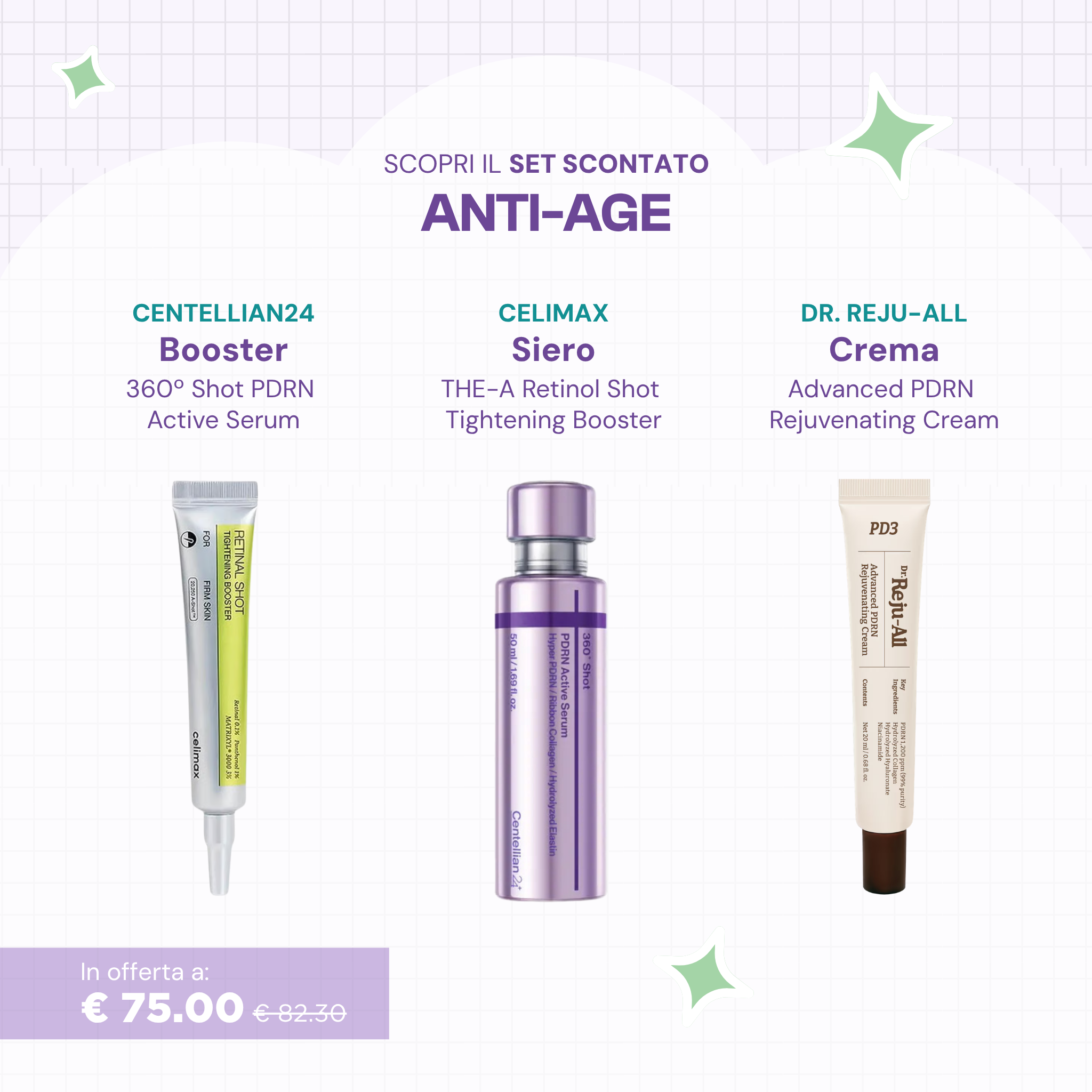 Bundle K-Pharma Anti-Age, 3 pezzi