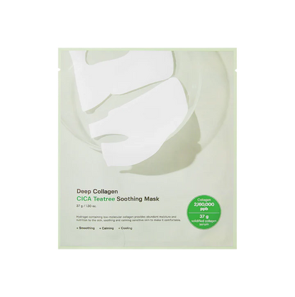 Sungboon Editor Deep Collagen Cica Teatree Soothing Mask, 37g
