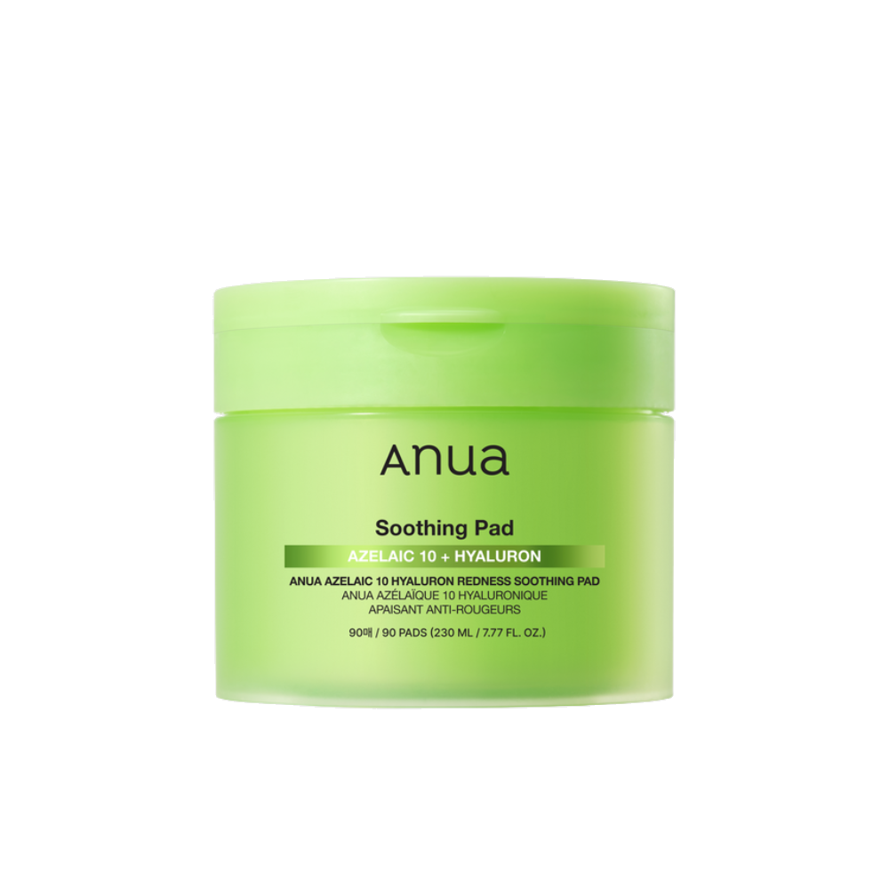 Anua Azelaic 10 Hyaluron Redness Soothing Pad, 90 dischetti