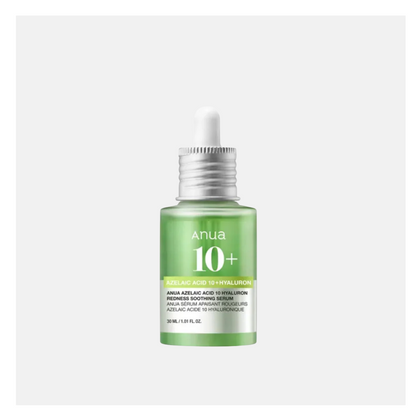 ANUA Azelaic Acid 10 Hyaluron Redness Soothing Serum, 30ml