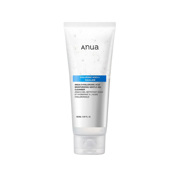 Anua 8 Hyaluronic Acid Moisturizing Gentle Gel Cleanser, 150ml