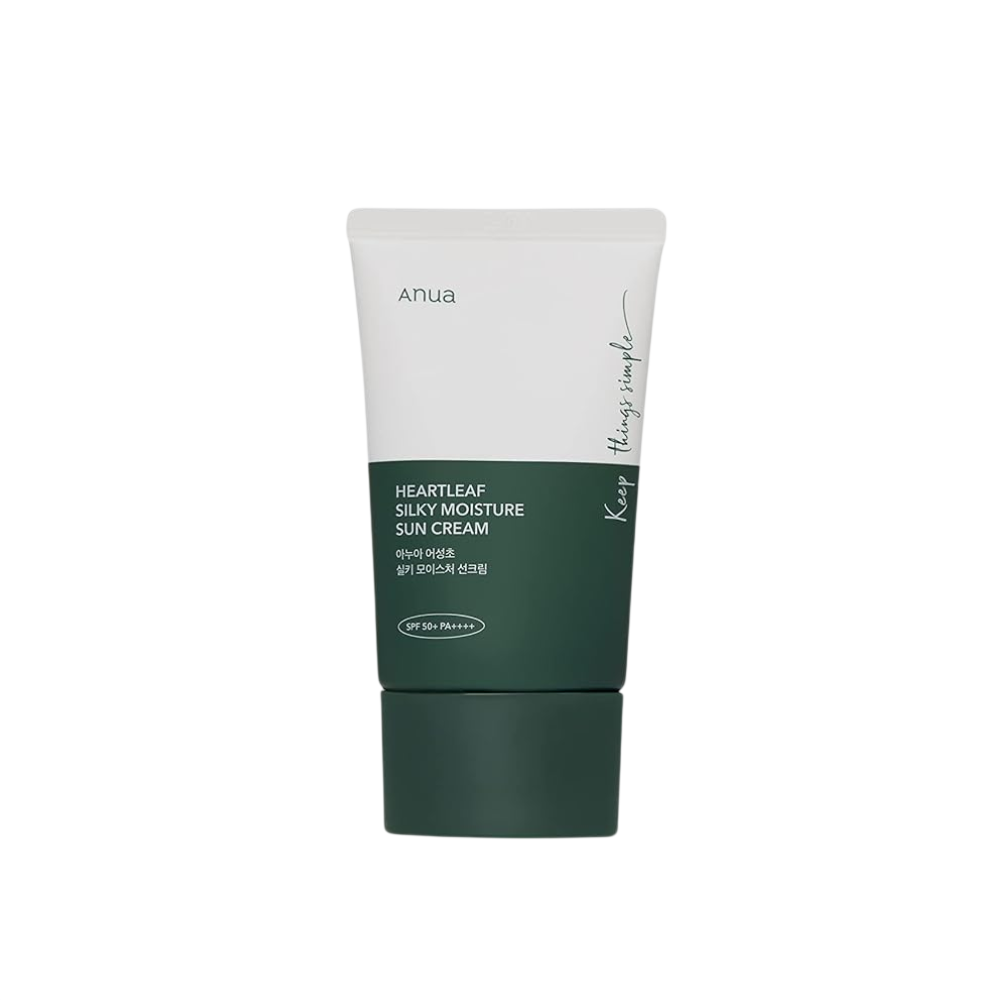 Anua Heartleaf Silky Moisture Sunscreen SPF50+ PA++++, 50ml