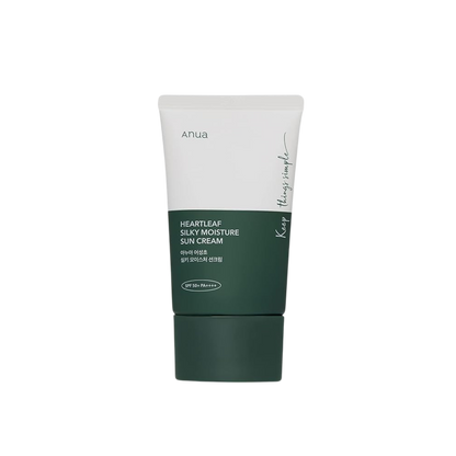 Anua Heartleaf Silky Moisture Sunscreen SPF50+ PA++++, 50ml