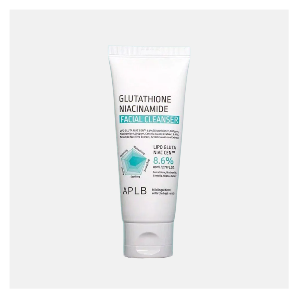 APLB Glutathione Niacinamide Facial Cleanser, 80ml