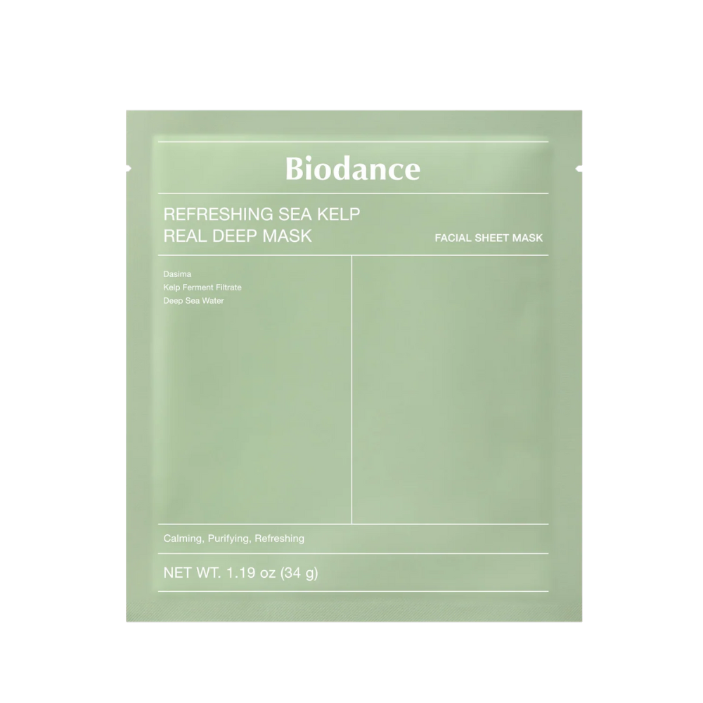 Biodance Refreshing Sea Kelp Real Deep Mask, 34g