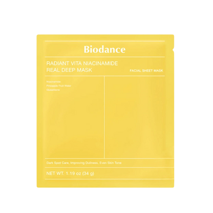 BIODANCE Radiant Vita Niacinamide Real Deep Mask