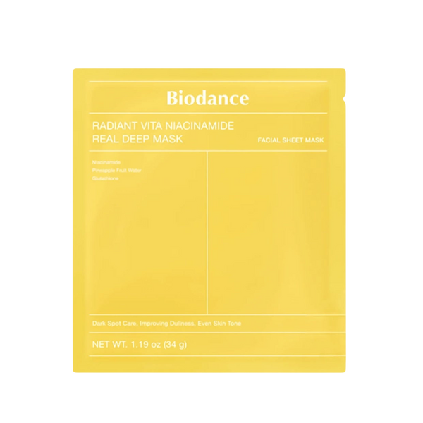 BIODANCE Radiant Vita Niacinamide Real Deep Mask