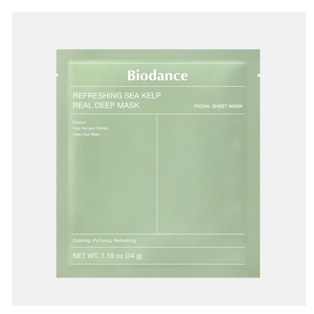 Biodance Refreshing Sea Kelp Real Deep Mask, 34g