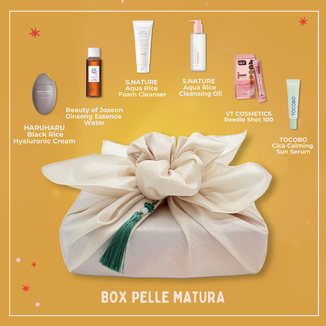 Gift Box PELLE MATURA - Confezione regalo di prodotti coreani pro-age