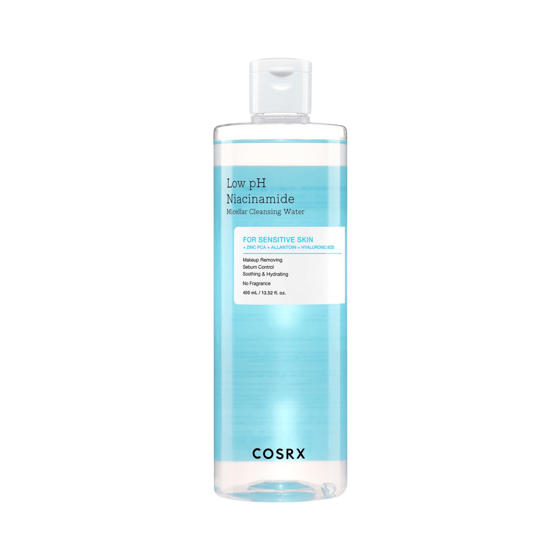 COSRX Low PH Niacinamide Micellar Cleansing Water, 400ml
