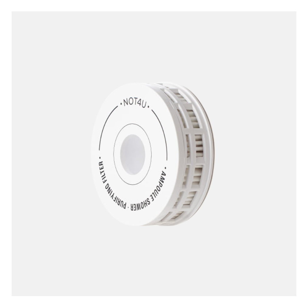 NOT4U Purifying Filter, filtro di ricambio per Ampoule Shower Kit, 1 pezzo