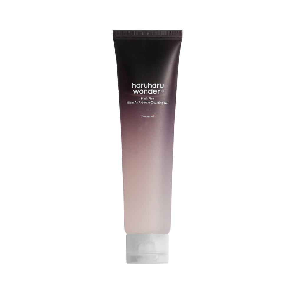 haruharu wonder Black Rice Triple AHA Gentle Cleansing Gel, 100ml