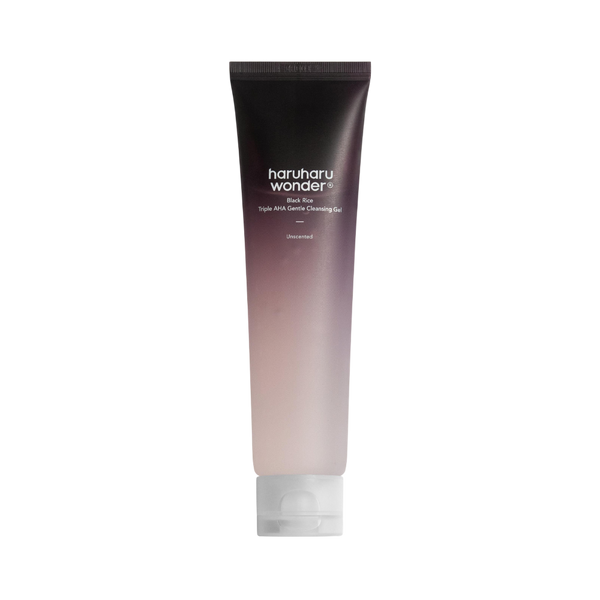 haruharu wonder Black Rice Triple AHA Gentle Cleansing Gel, 100ml