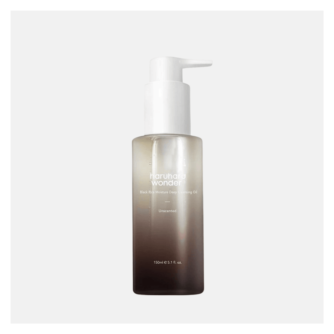 haruharu wonder Black Rice Moisture Deep Cleansing Oil, 150ml