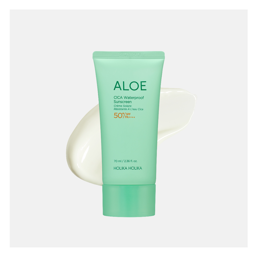 Holika Holika Aloe Cica Waterproof Sunscreen SPF 50+ PA++++, 70ml