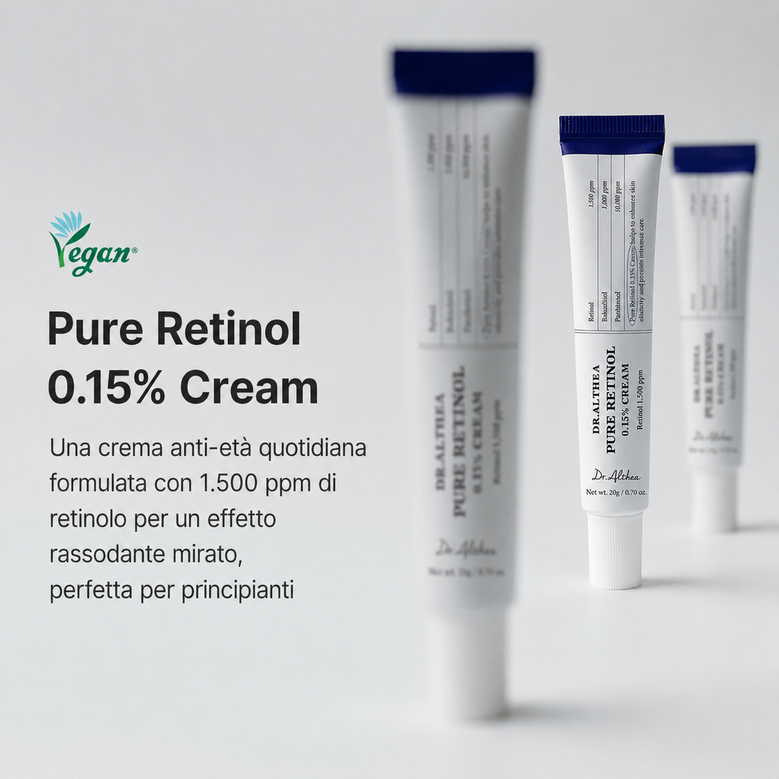 Dr. Althea Pure Retinol 0.15% Cream, 20g