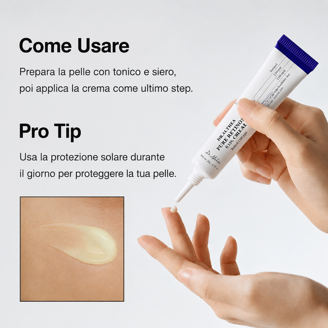 Dr. Althea Pure Retinol 0.15% Cream, 20g