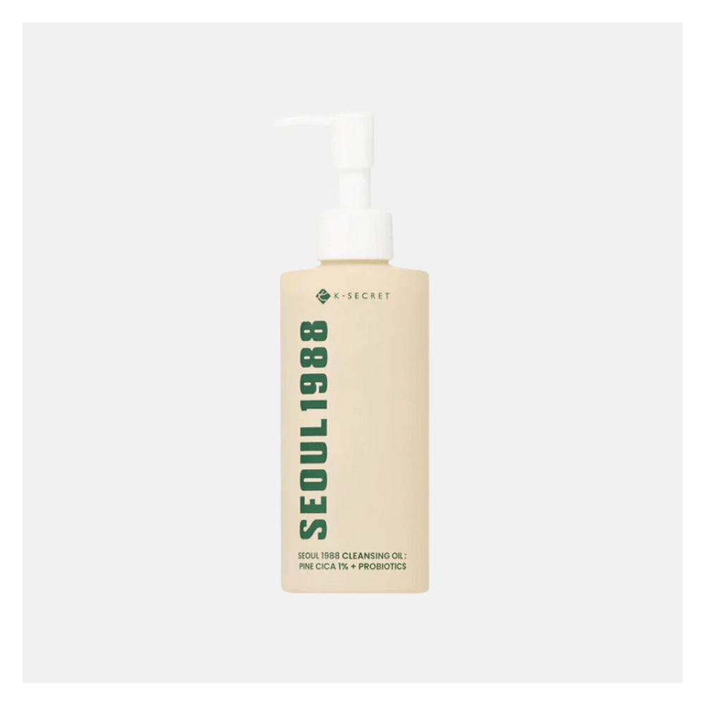 KSECRET SEOUL 1988 Cleansing Oil: Pine Cica 1% + Probiotics, 200ml