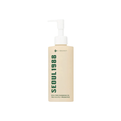 KSECRET SEOUL 1988 Cleansing Oil: Pine Cica 1% + Probiotics, 200ml
