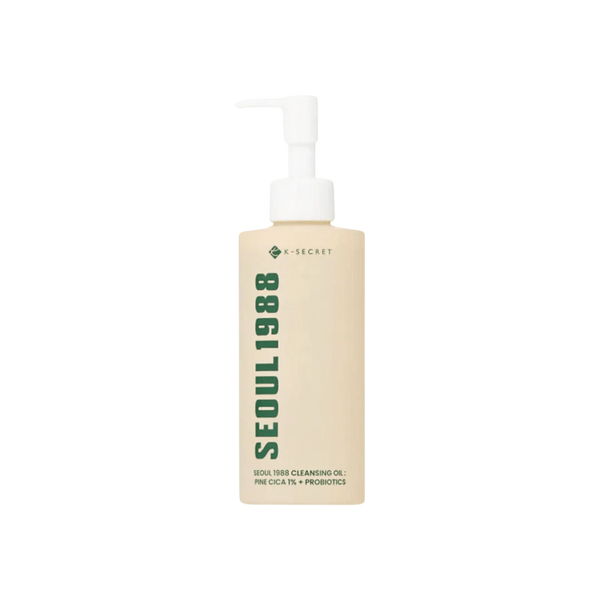 KSECRET SEOUL 1988 Cleansing Oil: Pine Cica 1% + Probiotics, 200ml
